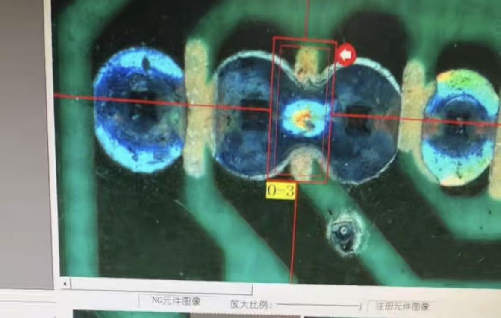 天长秦栏波峰焊点AOI检测连锡/短路